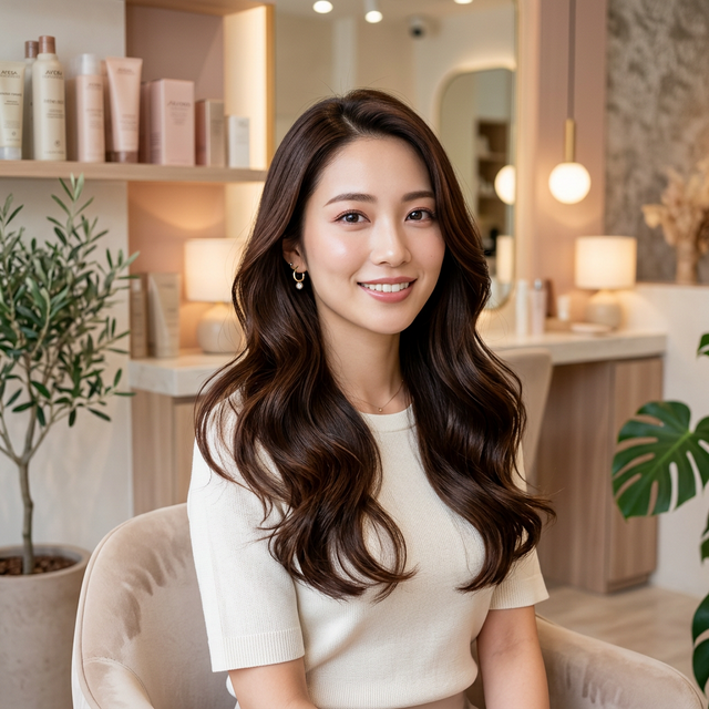 髪質改善アフター